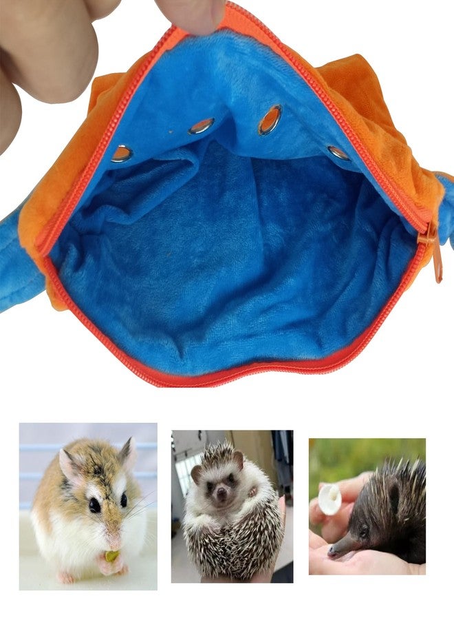 DIFENLEAF Sugar Glider Pouchm, Sugar Glider Cage, Critter Cuddler with Adjustable Shoulder Strap Suit for Critter Cuddler, Hamster Carrier, Ferret Carrier, Hamster Bag, bonding Pouch - Image 2